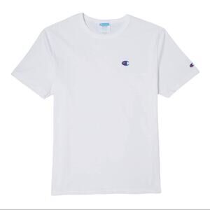 Men’s White Champion Heritage T-Shirt-L